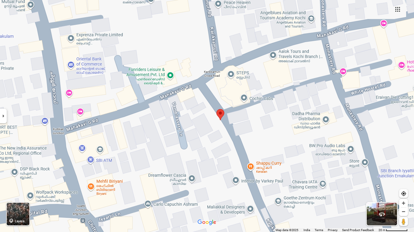 dreams hostel ernakulam south location